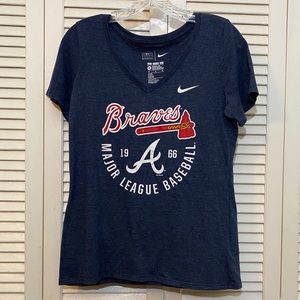 Nike Atlanta Braves V-Neck Tee